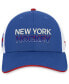 Фото #4 товара Men's Blue New York Rangers Authentic Pro Rink Trucker Adjustable Hat