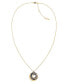 ფოტო #1 პროდუქტის Women's Carnation Gold-Tone Necklace