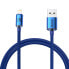 Фото #1 товара Kabel przewód USB - Lightning do szybkiego ładowania i transferu danych 1.2m niebieski