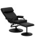 Фото #6 товара Multi-Position Headrest Recliner & Ottoman W/ Wrapped Base