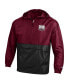 Men's Maroon Texas A&M Aggies 12th Man Centennial Blocked Packable Half-Zip Pullover Jacket