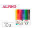 Felt-tip pens Alpino AR001089 10 Pieces