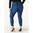 Фото #2 товара Sofia Jeans Plus Size Rosa Curvy Skinny Mid Rise Cropped Jeans Women's 18W Blue