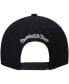 Men's Black Portland Trail Blazers Hardwood Classics Script 2.0 Snapback Hat