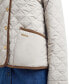 Фото #4 товара Women's Gosford Quilted Corduroy-Trim Jacket