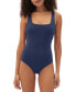 ფოტო #1 პროდუქტის GapBody Women's Logo Comfort Thong Bodysuit GPW01040