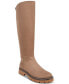 ფოტო #1 პროდუქტის Women's Jordyy Memory Foam Lug Sole Knee High Riding Boots, Created for Macy's