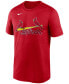 Фото #1 товара St. Louis Cardinals Men's Logo Legend T-Shirt