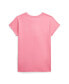 ფოტო #3 პროდუქტის Big Girls Mixed-Logo Cotton Jersey T-shirt
