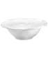 Ruffle White Melamine 12" Serving Bowl