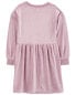 Фото #10 товара Kid Long-Sleeve Velour Dress 7