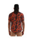 Фото #2 товара Men's EcoLiva Burnt Orange Floral Bloom Shirt