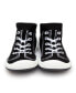 Infant Girl Boy Breathable Washable Non-Slip Sock Shoes Sneakers - Black