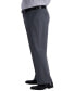 Men's Big & Tall Iron Free Premium Khaki Classic-Fit Flat Front Pant