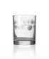 Icy Pine Double Old Fashioned 14Oz - Set Of 4 Glasses