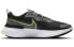 Фото #2 товара Nike React Miler 2 运动 低帮 跑步鞋 男款 黑绿白 / Кроссовки Nike React Miler 2 CW7121-002