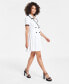 ფოტო #3 პროდუქტის Women's Double-Weave Blazer Dress