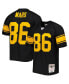 Фото #3 товара Men's Hines Ward Black Pittsburgh Steelers Alternate 2008 Legacy Replica Jersey