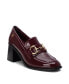 ფოტო #3 პროდუქტის Women's Patent Leather Heeled Loafers, Carmela Collection By XTI