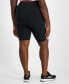 ფოტო #2 პროდუქტის Plus Size Essentials 3-Stripes Bike Shorts