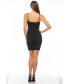 ფოტო #3 პროდუქტის Women's Scuba Crepe Slim Dress