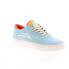 Фото #4 товара Lakai Manchester Nathaniel Russell Mens Blue Suede Skate Sneakers Shoes