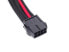 Фото #7 товара SilverStone SST-PP07-PCIBR - 0.25 m - PCI-E (6+2 pin) - Female - Black - Red