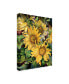 Фото #2 товара Joanne Porter 'Sunflowers' Canvas Art - 24" x 32"