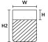 HellermannTyton Hellermann Tyton TAG09LA4-1104-WHCL-1104-CL/WH - White - Polyester - 1000 pc(s) - -40 - 150 °C - 5.8 mm - 1.16 cm