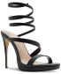 Фото #1 товара Women's Kat Leg-Wrap Platform Dress Sandals