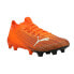 Фото #3 товара Puma Ultra 1.1 Firm GroundArtificial Grass Soccer Cleats Mens Orange Sneakers At