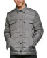 Men's Mission Quilted Puffer Shirt Jacket Серый, S - фото #1