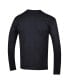 ფოტო #2 პროდუქტის Men's Black Ohio State Buckeyes Basketball Icon Long Sleeve T-shirt