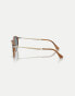 Фото #2 товара Persol po3166s phantos sunglasses in tortoise with blue lens in striped brown