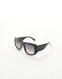 Фото #6 товара Quay x Guizio uniform oversized square sunglasses in black