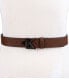 ფოტო #9 პროდუქტის Men's Logo Plaque Buckle Fashion Jean Belt