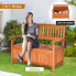 Фото #5 товара Gartenbank Sitzbank Holz mit Strauraum