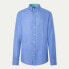 HACKETT Linen Herringbone long sleeve shirt