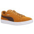 Фото #2 товара Puma Smash V2 Logo Lace Up Mens Brown Sneakers Casual Shoes 36498968