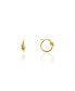 ფოტო #1 პროდუქტის Knot Small Hoop Earrings