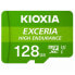 Фото #2 товара Карта памяти микро-SD с адаптером Kioxia Exceria High Endurance Класс 10 UHS-I U3 Зеленый