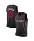 ფოტო #1 პროდუქტის Men's and Women's Bam Adebayo Black Miami Heat 2023/24 Swingman Jersey - City Edition