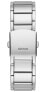 Фото #4 товара GUESS Men's Analog Quartz Watch with Stainless Steel Strap, Silver GW0094G1