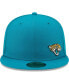 Фото #3 товара Men's Teal Jacksonville Jaguars Flawless 59FIFTY Fitted Hat