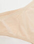 Dorina 3 pack no vpl v front thong in beige