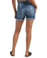 ფოტო #2 პროდუქტის Women's Alex Mid Rise Distressed 5" Boyfriend Shorts