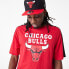 ფოტო #5 პროდუქტის NEW ERA NBA Colour Block OS Chicago Bulls short sleeve T-shirt