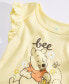 ფოტო #3 პროდუქტის Baby Girls Winnie-the-Pooh Bee Kind Bodysuit & Shorts, 2 Piece Set