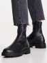 ASOS DESIGN Anton sock boot in black