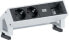Фото #1 товара Bachmann 902.403 - 0.204 m - 2 AC outlet(s) - Type F - Black - Stainless steel - Aluminium - Plastic